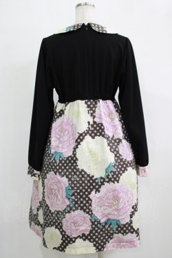 画像3: Despair / 襟付きトラペーズワンピース  ブラック H-25-11-28-008-GO-OP-KB-ZH