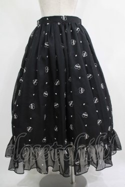 画像3: MORPH8NE / MINUTES TO MIDNIGHT SKIRT M ブラック H-25-11-28-010-PU-SK-KB-ZH