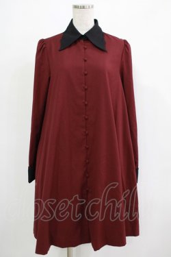 画像1: Sheglit / "Nightmare"ワンピース  ボルドー H-25-11-28-013-EL-OP-KB-ZH