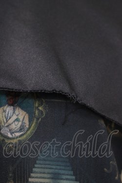 画像5: DXMOUVE / 亡霊の館柄スクエアカラーシャツワンピース  ブルー H-25-11-28-014-PU-OP-KB-ZH