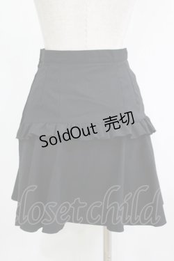 画像3: PEACE NOW / リボンフリルスカート  ブラック H-25-11-28-015-PU-SK-KB-ZH