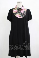 Despair / 胸元切り替えルーズ・フィットワンピース  ブラック H-25-11-28-017-GO-OP-KB-ZT056