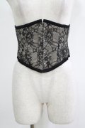 abilletage / レースミニコルセット 4 ブラック H-25-11-28-021-GO-ZA-KB-ZH