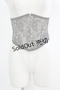 abilletage / レースミニコルセット 4 ブラック H-25-11-28-021-GO-ZA-KB-ZH