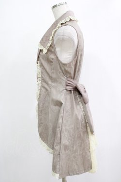 画像2: h.NAOTO / ジャガード切替ベスト  ベージュ H-25-11-28-022-HN-TO-KB-ZH