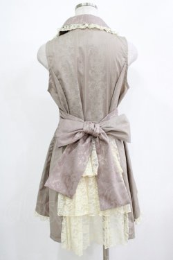 画像3: h.NAOTO / ジャガード切替ベスト  ベージュ H-25-11-28-022-HN-TO-KB-ZH