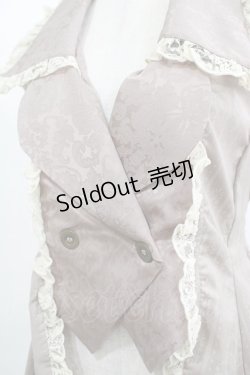 画像4: h.NAOTO / ジャガード切替ベスト  ベージュ H-25-11-28-022-HN-TO-KB-ZH