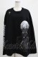 画像1: QOOZA / 東京喰種×QOOZA金木研 ダメージスウェット  ブラック H-25-11-28-023-PU-TO-KB-ZH (1)