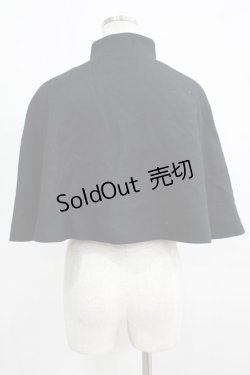 画像3: Innocent World / ハートボタンケープ Free ブラック H-25-11-29-030-IW-JA-NS-ZH