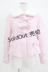 Angelic Pretty / Sweet Ribbonコート Free ピンク H-25-11-29-031-AP-CO-NS-ZH