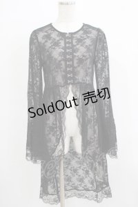 Jamie エーエヌケー / ゴシックレースカーデ M ブラック H-25-11-29-034-LO-TO-NS-ZH