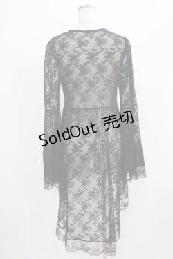 画像3: Jamie エーエヌケー / ゴシックレースカーデ M ブラック H-25-11-29-034-LO-TO-NS-ZH