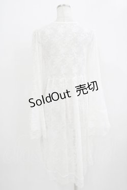 画像3: Jamie エーエヌケー / ゴシックレースカーデ M ホワイト H-25-11-29-035-LO-TO-NS-ZH