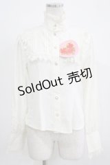 BABY,THE STARS SHINE BRIGHT / Ribbon Ribbon Petit Partyブラウス Free オフ白 H-25-11-29-036-BA-BL-NS-ZH