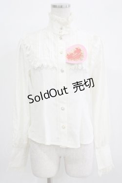 画像1: BABY,THE STARS SHINE BRIGHT / Ribbon Ribbon Petit Partyブラウス Free オフ白 H-25-11-29-036-BA-BL-NS-ZH