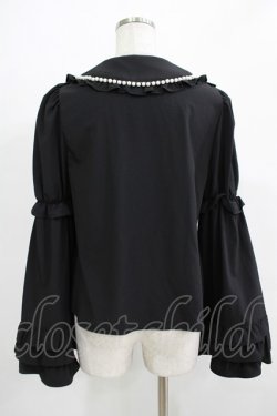 画像3: Ank Rouge / パールひめそでブラウス M ブラック H-25-11-29-038-CA-BL-NS-ZH