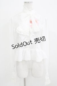 BABY,THE STARS SHINE BRIGHT / ストライプシフォンブラウス Free オフ白 H-25-11-29-042-BA-BL-NS-ZH