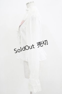 画像2: BABY,THE STARS SHINE BRIGHT / ストライプシフォンブラウス Free オフ白 H-25-11-29-042-BA-BL-NS-ZH