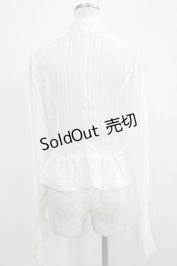 画像3: BABY,THE STARS SHINE BRIGHT / ストライプシフォンブラウス Free オフ白 H-25-11-29-042-BA-BL-NS-ZH