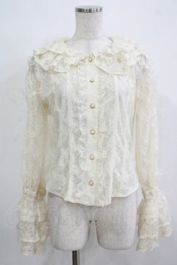 画像1: BABY,THE STARS SHINE BRIGHT / Princess Rapunzel 〜魔法の髪のフローラルガーランド〜ブラウス Free 生成り H-25-11-29-043-BA-BL-NS-ZH