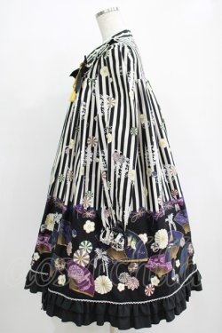 画像2: metamorphose / うたかたの華かぐらAラインワンピース Free ブラック H-25-11-29-004-ME-OP-NS-ZH