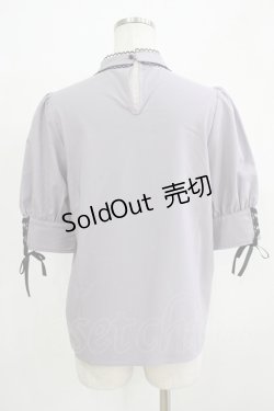 画像3: Rojita / デコルテレースブラウス Free グレー H-25-11-29-045-LO-BL-NS-ZH