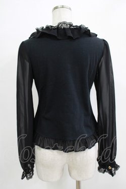 画像3: Angelic Pretty / Sweetリボンカットカーディガン Free ブラック H-25-11-29-046-AP-TO-NS-ZH