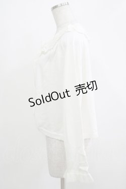 画像2: To Alice / レース襟ボレロ M ホワイト H-25-11-29-047-LO-TO-NS-ZH