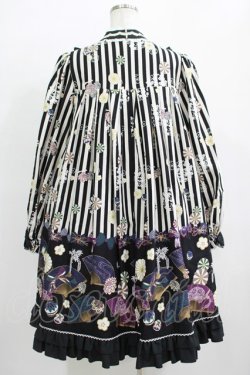 画像3: metamorphose / うたかたの華かぐらAラインワンピース Free ブラック H-25-11-29-004-ME-OP-NS-ZH