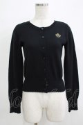 Angelic Pretty / ロイヤルクラウン刺繍カーディガン Free ブラック H-25-11-29-055-AP-TO-NS-ZH
