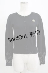 Angelic Pretty / ロイヤルクラウン刺繍カーディガン Free ブラック H-25-11-29-055-AP-TO-NS-ZH