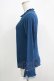 画像2: axes femme / プリーツチュール切替リブプルオーバー Free ブルー H-25-11-29-056-AX-TO-NS-ZH (2)