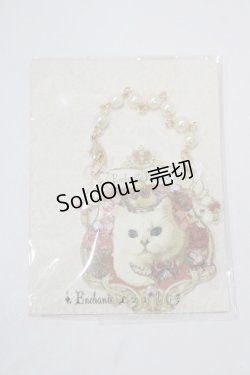 画像1: Enchantlic Enchantilly / バッグチャーム(クイーンキャットの肖像)  クリア H-25-11-29-059-LO-ZA-NS-ZH