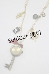 metamorphose / 不思議の国ネックレス  アンティークゴールド H-25-11-29-061-ME-AC-NS-ZH