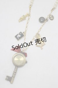 metamorphose / 不思議の国ネックレス  アンティークゴールド H-25-11-29-061-ME-AC-NS-ZH