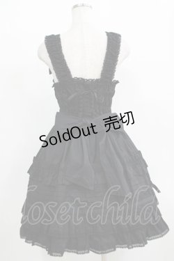 画像3: BABY,THE STARS SHINE BRIGHT / シャーリングジャンパースカート Free ブラック H-25-11-29-005-BA-OP-NS-ZH