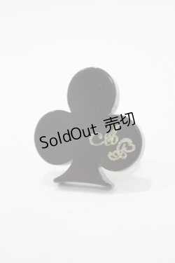 画像1: Angelic Pretty / クィーンスペードリング  ブラック H-25-11-29-063-AP-AC-NS-ZH