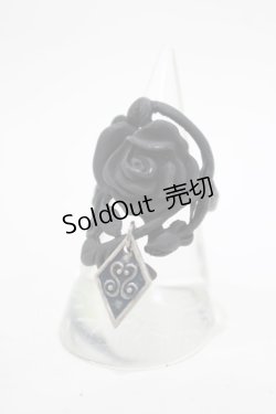 画像1: metamorphose / ローズリング 13号 ブラック H-25-11-29-064-ME-AC-NS-ZH
