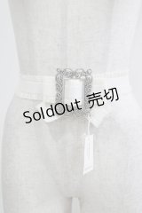 sha＊lan＊ra / リボンゴムベルト  アイボリー H-25-11-29-066-GO-ZA-NS-ZH