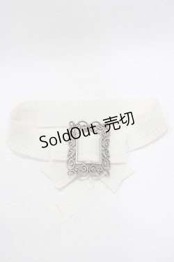 画像2: sha＊lan＊ra / リボンゴムベルト  アイボリー H-25-11-29-066-GO-ZA-NS-ZH