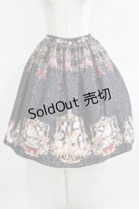 Enchantlic Enchantilly / Queen Bunnyスカート Free ブラック H-25-11-29-006-LO-SK-NS-ZH