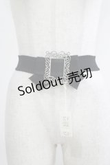 sha＊lan＊ra / リボンゴムベルト  ブラック H-25-11-29-067-GO-ZA-NS-ZH