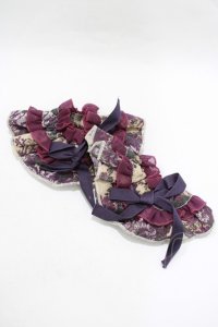 metamorphose / ゴブランブーケカフス  パープル H-25-11-29-068-ME-ZA-NS-ZH