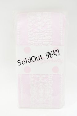 画像1: Angelic Pretty / Romantic Catタイツ  ピンク H-25-11-29-070-AP-ZA-NS-ZH