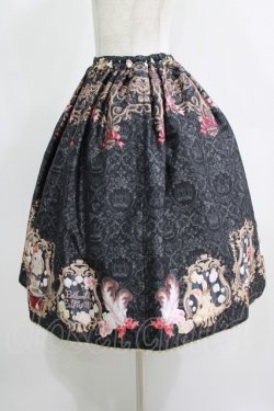 画像2: Enchantlic Enchantilly / Queen Bunnyスカート Free ブラック H-25-11-29-006-LO-SK-NS-ZH