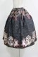 画像2: Enchantlic Enchantilly / Queen Bunnyスカート Free ブラック H-25-11-29-006-LO-SK-NS-ZH (2)