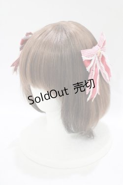 画像1: Angelic Pretty / Little HouseクリップSet  レッド H-25-11-29-075-AP-AC-NS-ZH