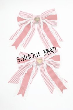 画像2: Angelic Pretty / Little HouseクリップSet  レッド H-25-11-29-075-AP-AC-NS-ZH