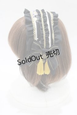 画像2: metamorphose / うたかたの華かぐらヘッドドレスカチューシャ  ブラック H-25-11-29-076-ME-AC-NS-ZH