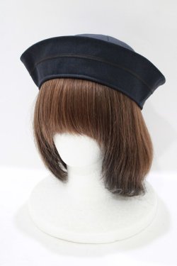 画像1: Kurumi Collaboration / KRM*マリンハット  ネイビー H-25-11-29-081-GO-AC-NS-ZH